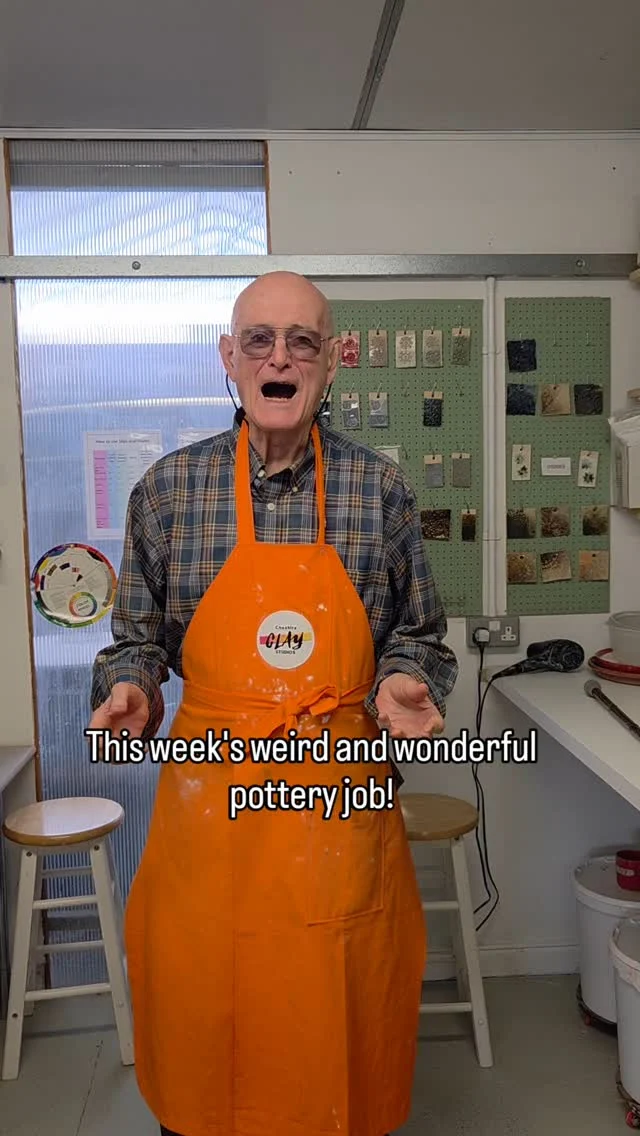 This week Philip is a Mould Runner.
What on earth was this pottery industry job?
Go on have a guess!
#potterytraditions
#potteryhistory 
#pottersofinstagram 
#ceramicindustry
