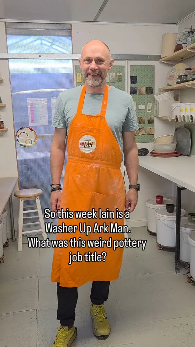 This week's weird and wonderful Pottery industry job!
Go on, have a guess!
#potterytraditions 
#historicpottery 
#ceramicHistory 
#ceramicindustry